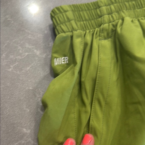 Mier Lime Green Sports Shorts - Picture 4 of 6
